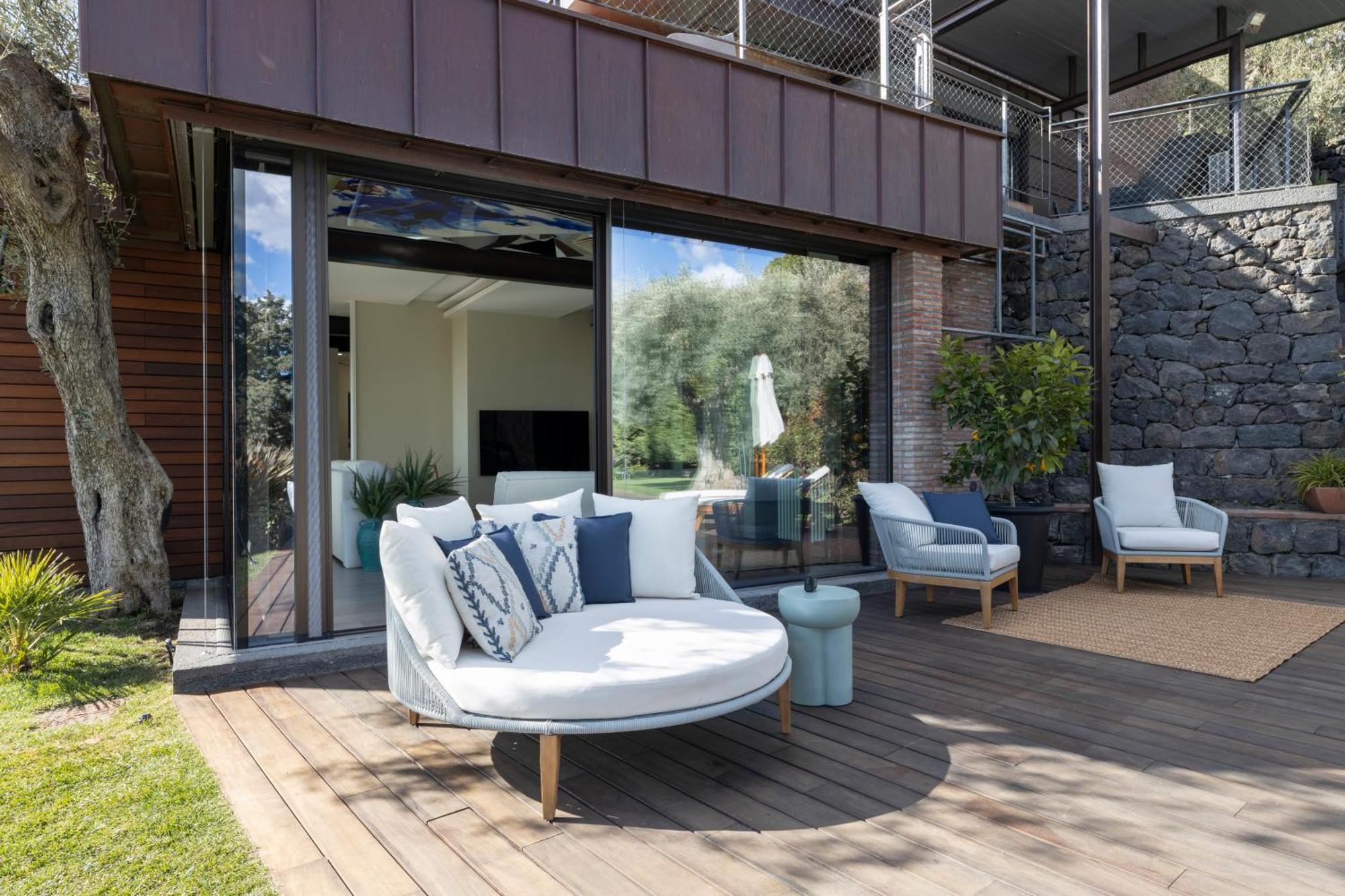 Scialaj Villa Di Lusso Sull'Etna Con Piscina E Vista Mare Ragalna 外观 照片