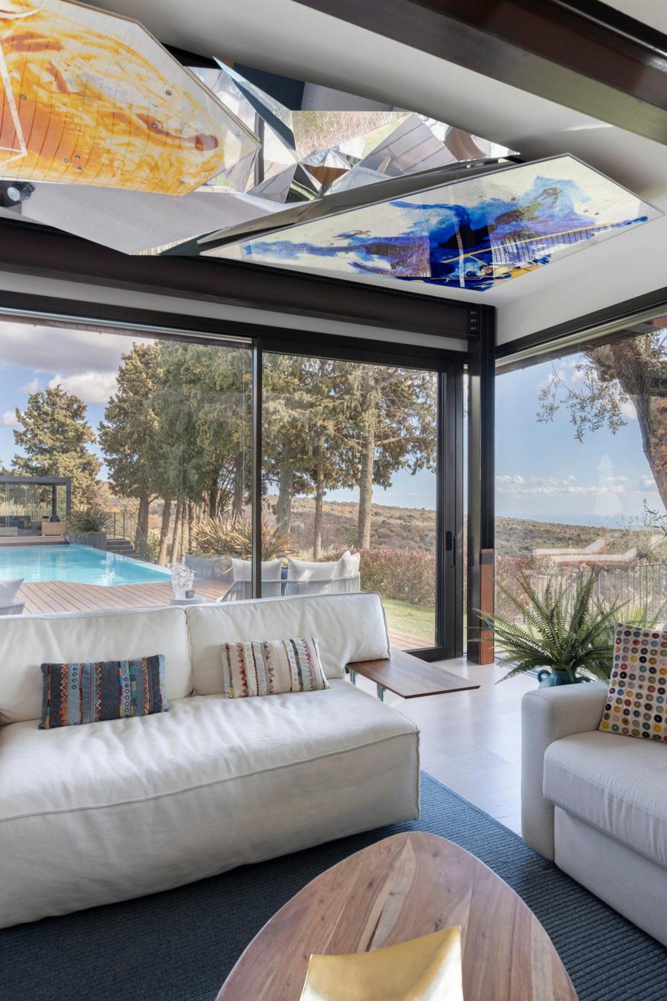 Scialaj Villa Di Lusso Sull'Etna Con Piscina E Vista Mare Ragalna 外观 照片