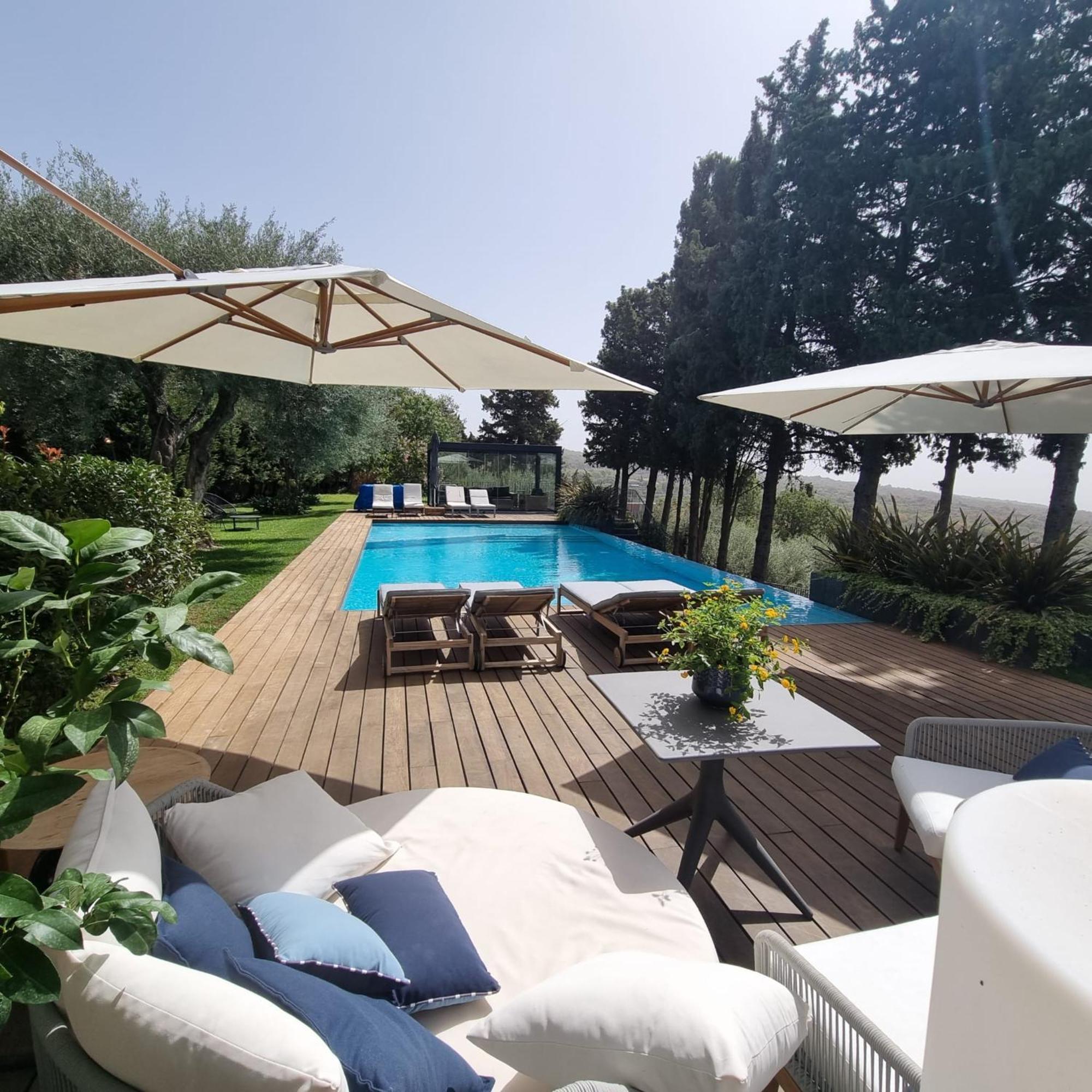 Scialaj Villa Di Lusso Sull'Etna Con Piscina E Vista Mare Ragalna 外观 照片