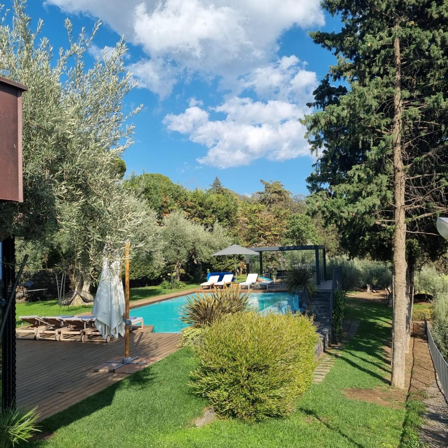 Scialaj Villa Di Lusso Sull'Etna Con Piscina E Vista Mare Ragalna 外观 照片