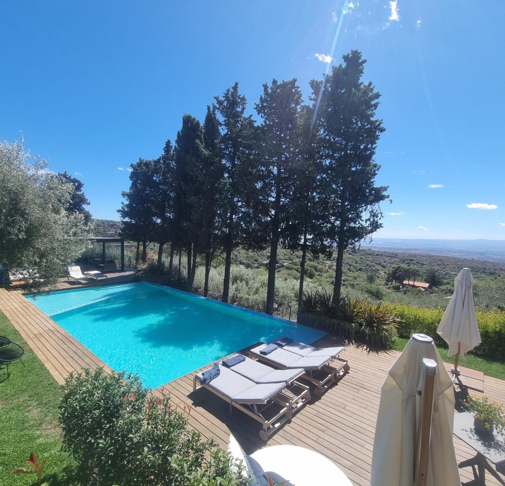 Scialaj Villa Di Lusso Sull'Etna Con Piscina E Vista Mare Ragalna 外观 照片