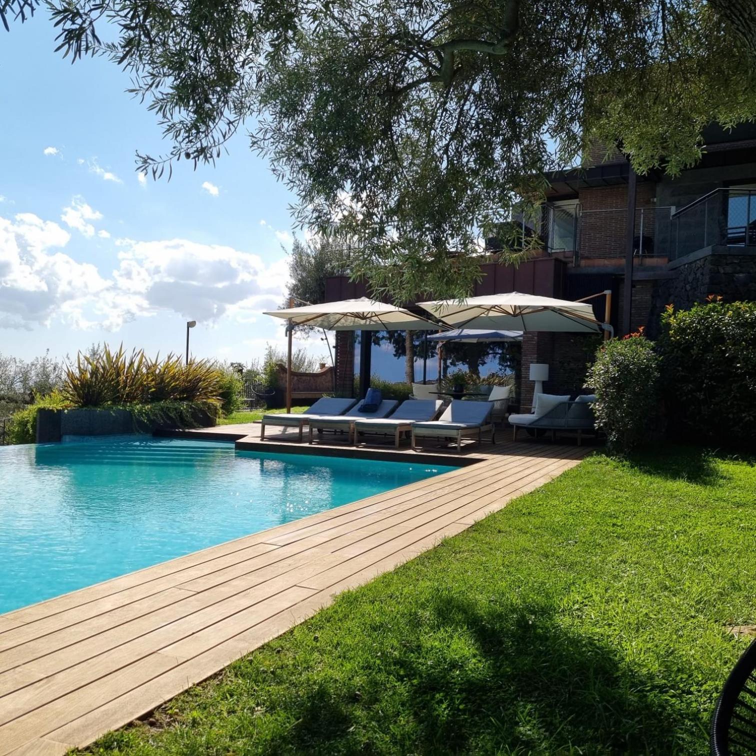 Scialaj Villa Di Lusso Sull'Etna Con Piscina E Vista Mare Ragalna 外观 照片